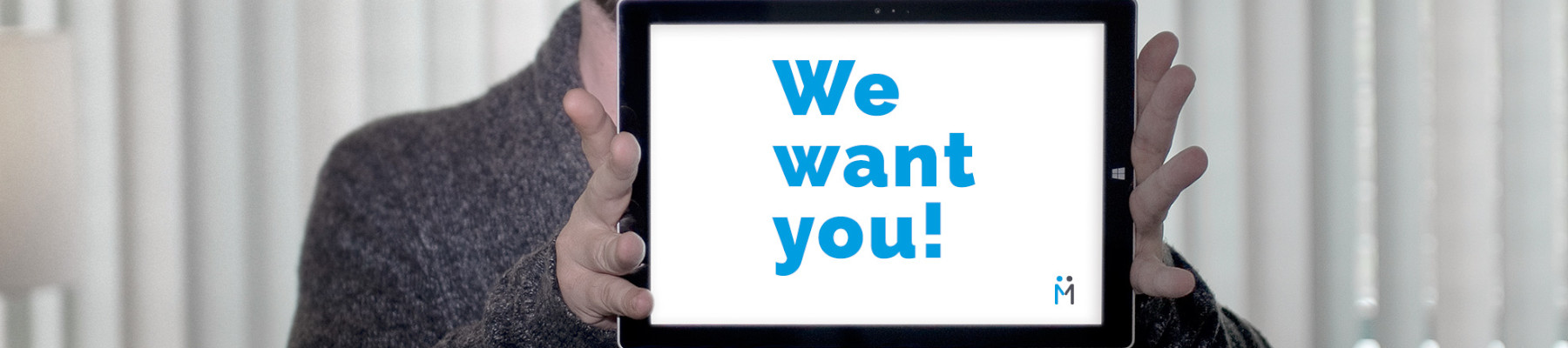 We want you!